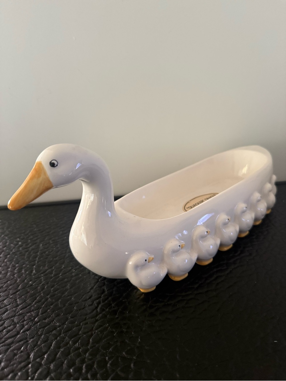 Fitz and Floyd Ceramic Cracker Dish Tray Mama
Duck Goose